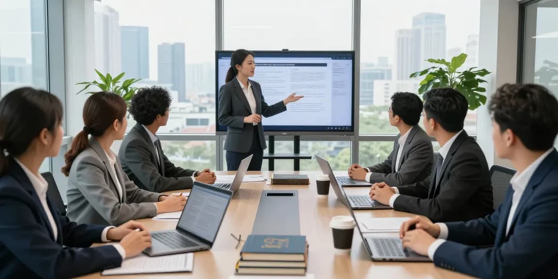 Law Firm Turkey team collaboration in a modern office setting during a strategic meeting