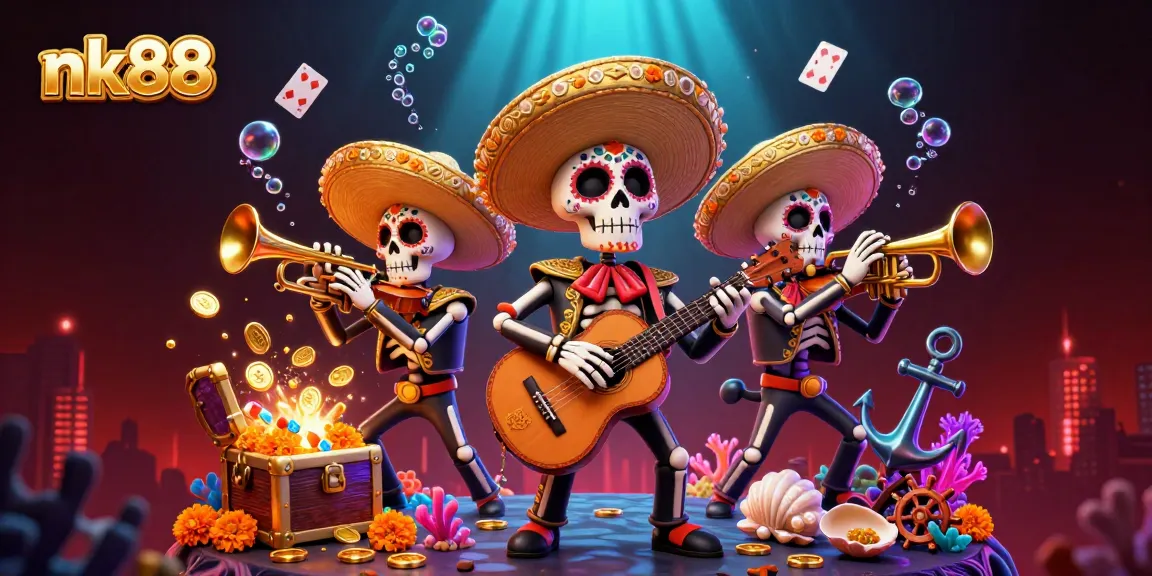 Experience thrilling gameplay at nk88 with vibrant characters in a dynamic online casino scene.