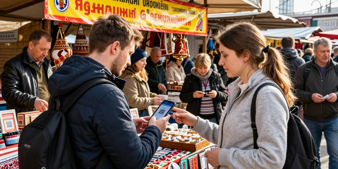 https://payinrussia.com/ adresinde dijital ödemeler kullanarak Rus pazarında alışveriş yapan bir gezginin keyfi.
