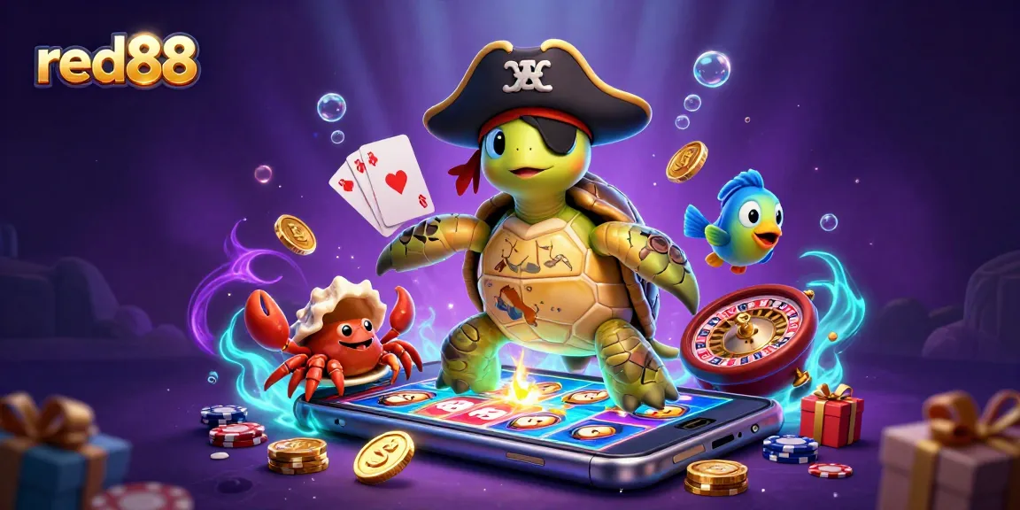 Experience thrilling slots at red88 with vibrant characters and action-packed gaming elements.
