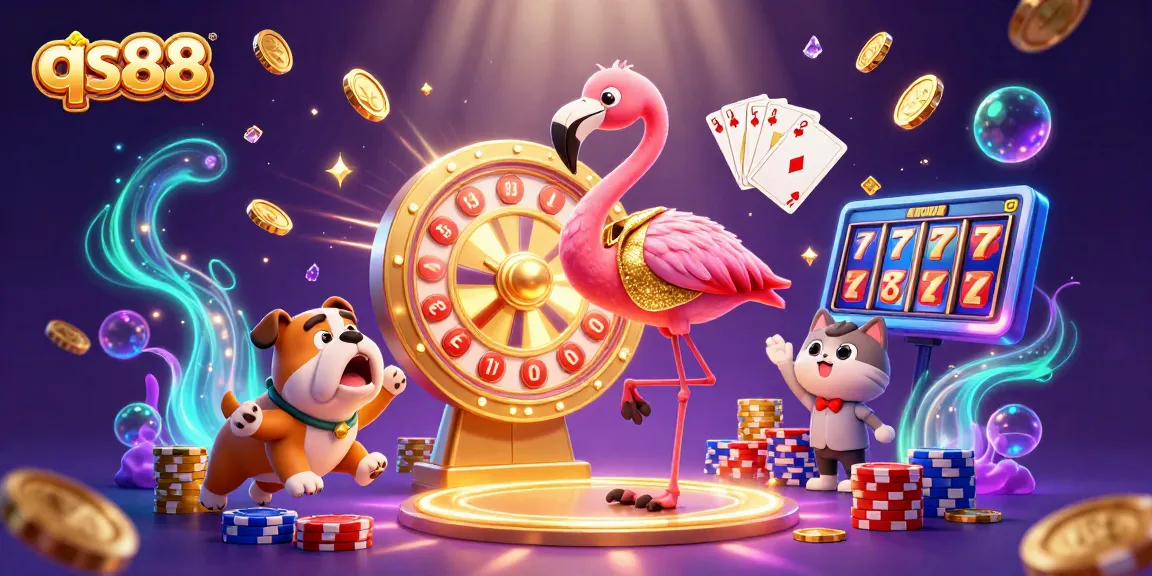 Spin the giant prize wheel at qs88 with thrilling casino action and a joyful atmosphere.